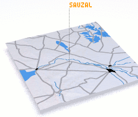 3d view of Sauzal