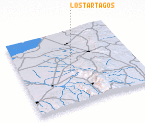 3d view of Los Tartagos