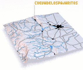 3d view of Cueva de los Pajaritos