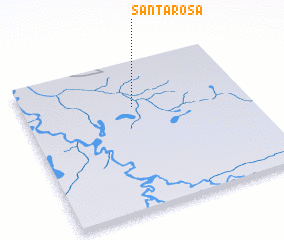 3d view of Santa Rosa