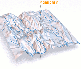 3d view of San Pablo