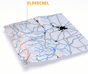 3d view of El Perchel