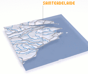 3d view of Sainte-Adelaide