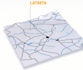 3d view of La Torta