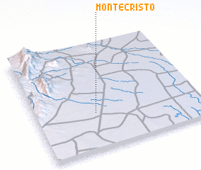 3d view of Monte Cristo