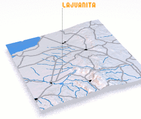 3d view of La Juanita