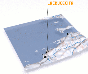 3d view of La Crucecita