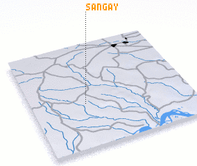 3d view of Sangay