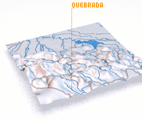 3d view of Quebrada