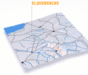 3d view of El Quebracho