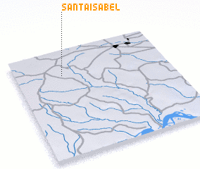 3d view of Santa Isabel