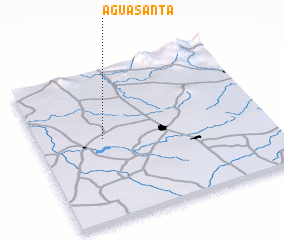 3d view of Agua Santa