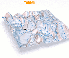 3d view of Tarija