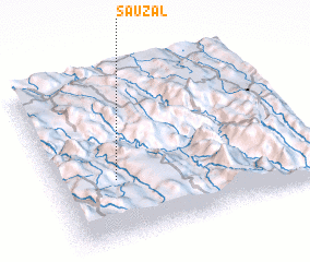 3d view of Sauzal