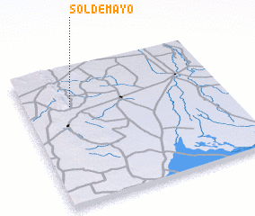 3d view of Sol de Mayo