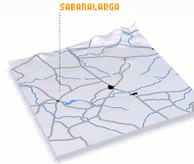 3d view of Sabana Larga