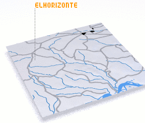 3d view of El Horizonte