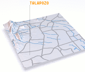 3d view of Tala Pozo