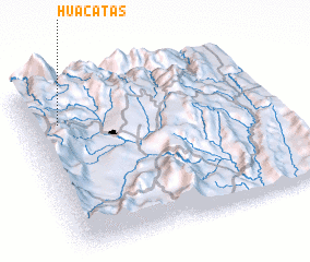 3d view of Huacatas