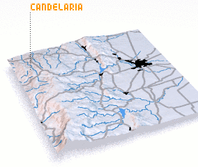 3d view of Candelaria