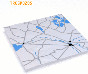 3d view of Tres Pozos