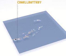 3d view of Cowell Battery