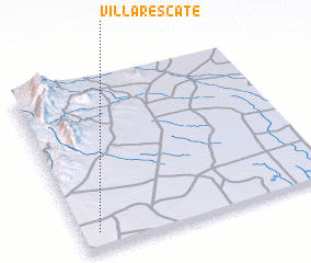 3d view of Villa Rescate