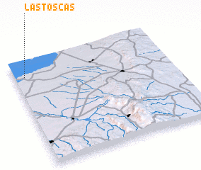 3d view of Las Toscas