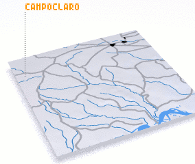 3d view of Campo Claro