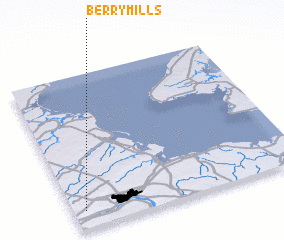 3d view of Berry Mills