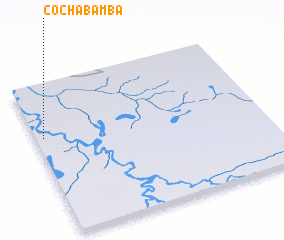 3d view of Cochabamba