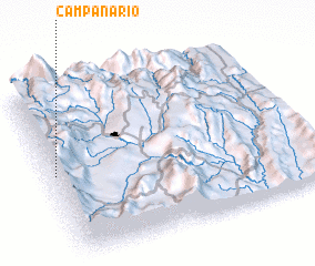 3d view of Campanario
