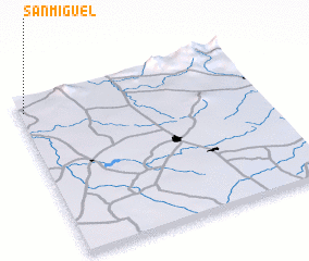 3d view of San Miguel