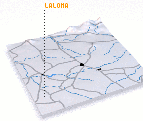 3d view of La Loma