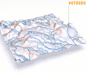 3d view of Potrero