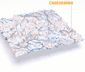 3d view of Charobamba