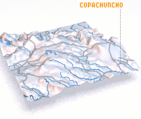 3d view of Copachuncho