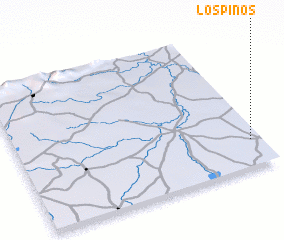 3d view of Los Pinos