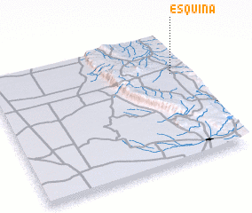 3d view of Esquina