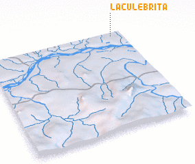 3d view of La Culebrita