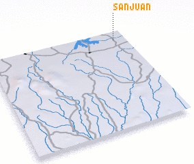 3d view of San Juan