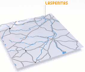 3d view of Las Peñitas