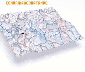 3d view of Comunidad Comatambo