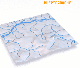 3d view of Puerto Anache