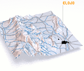 3d view of El Ojo