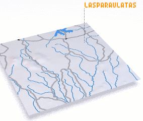 3d view of Las Paraulatas