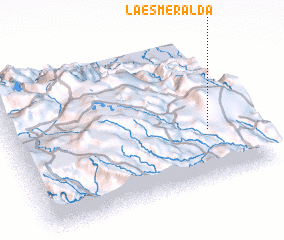 3d view of La Esmeralda
