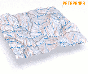 3d view of Pata Pampa