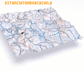 3d view of Estancia Tambo Acachila