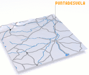 3d view of Punta de Suela